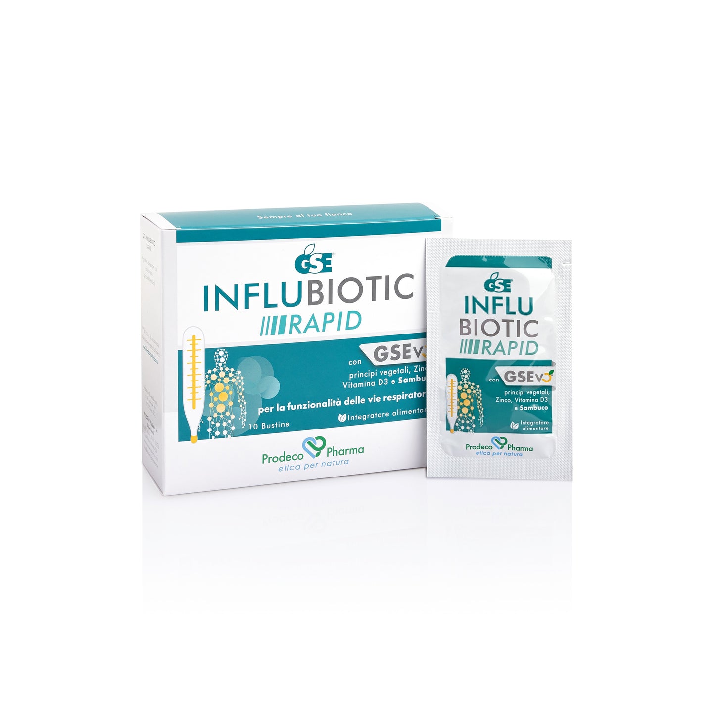 GSE Influbiotic Rapid 10 Bustine – Prodeco Pharma — vista 2