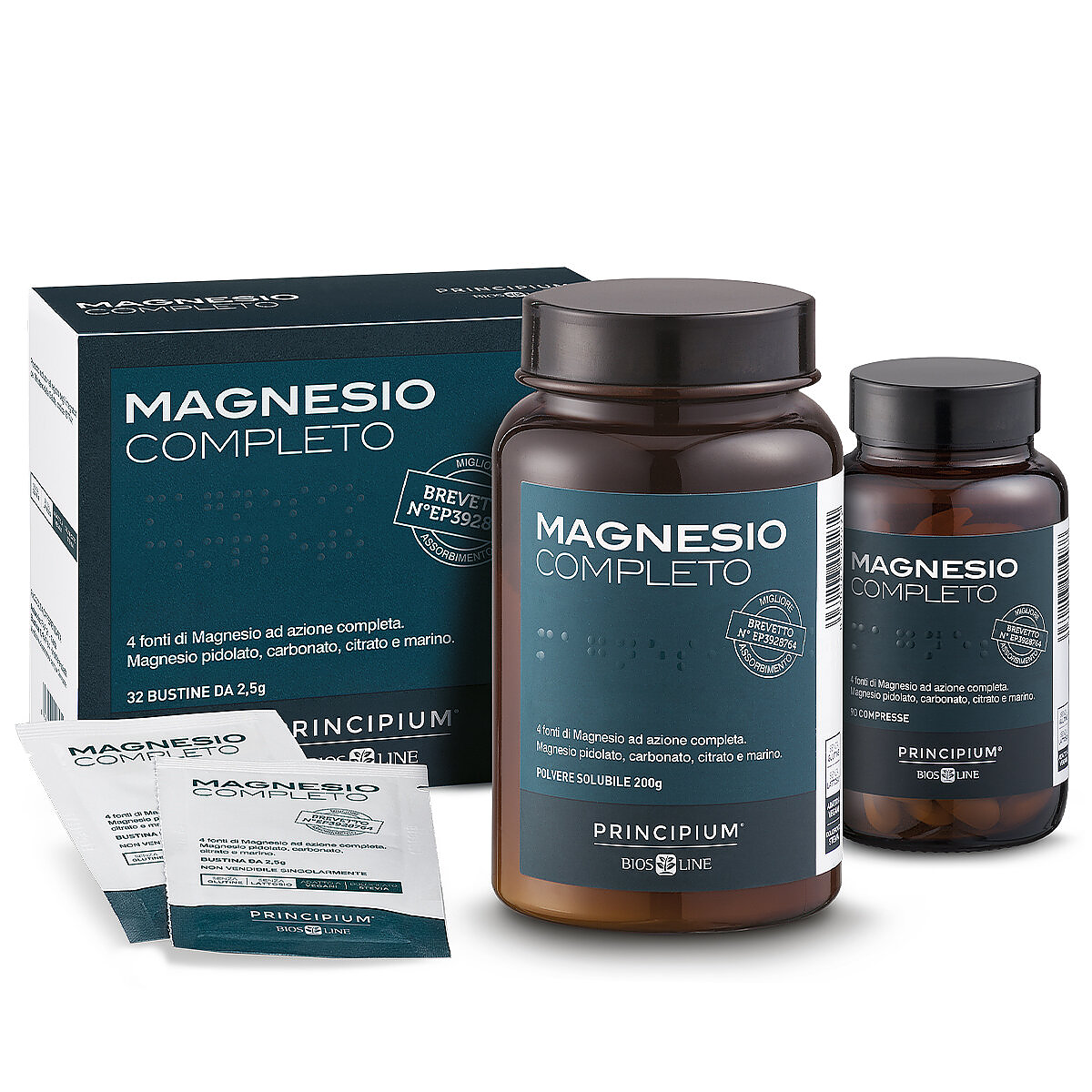 Magnesio Completo 90 Compresse Principium Biosline