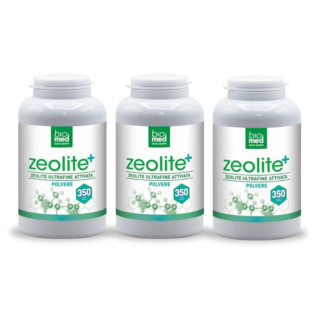 Zeolite Ultrafine Attivata Polvere 350cc Biomed