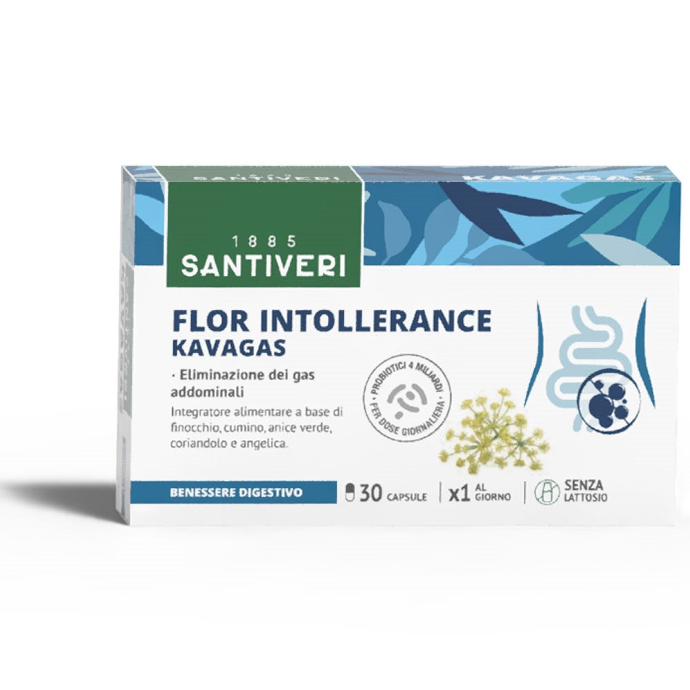 Flor Intollerance Kavagas 30 Cps Santiveri