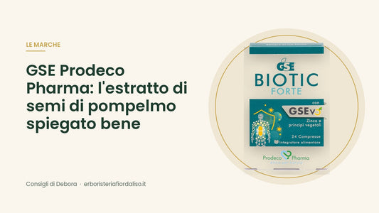 GSE Prodeco Pharma: l'estratto di semi di pompelmo spiegato bene