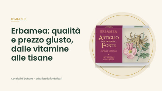 Erbamea: la linea di integratori e tisane con il miglior rapporto qualità-prezzo