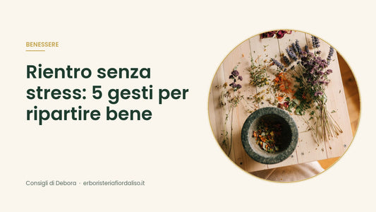 Rientro senza stress: 5 gesti per ripartire bene