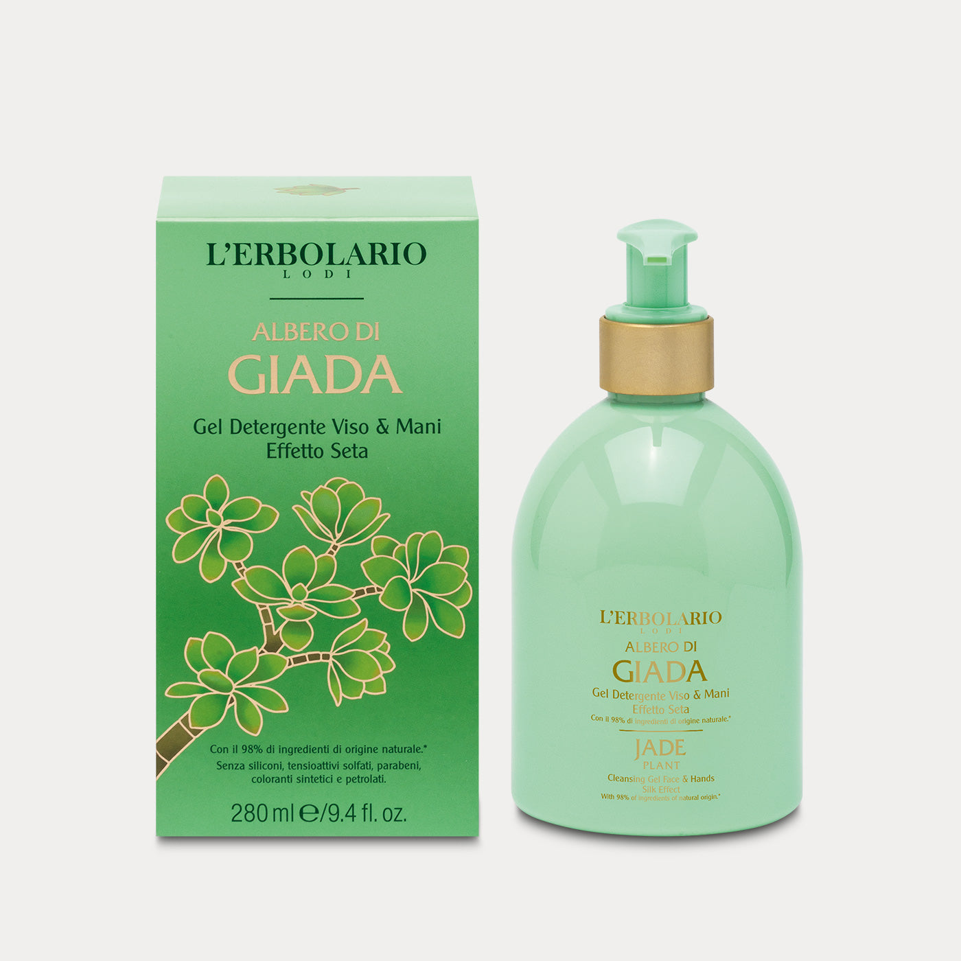 Albero di Giada Gel Detergente Viso & Mani Erbolario