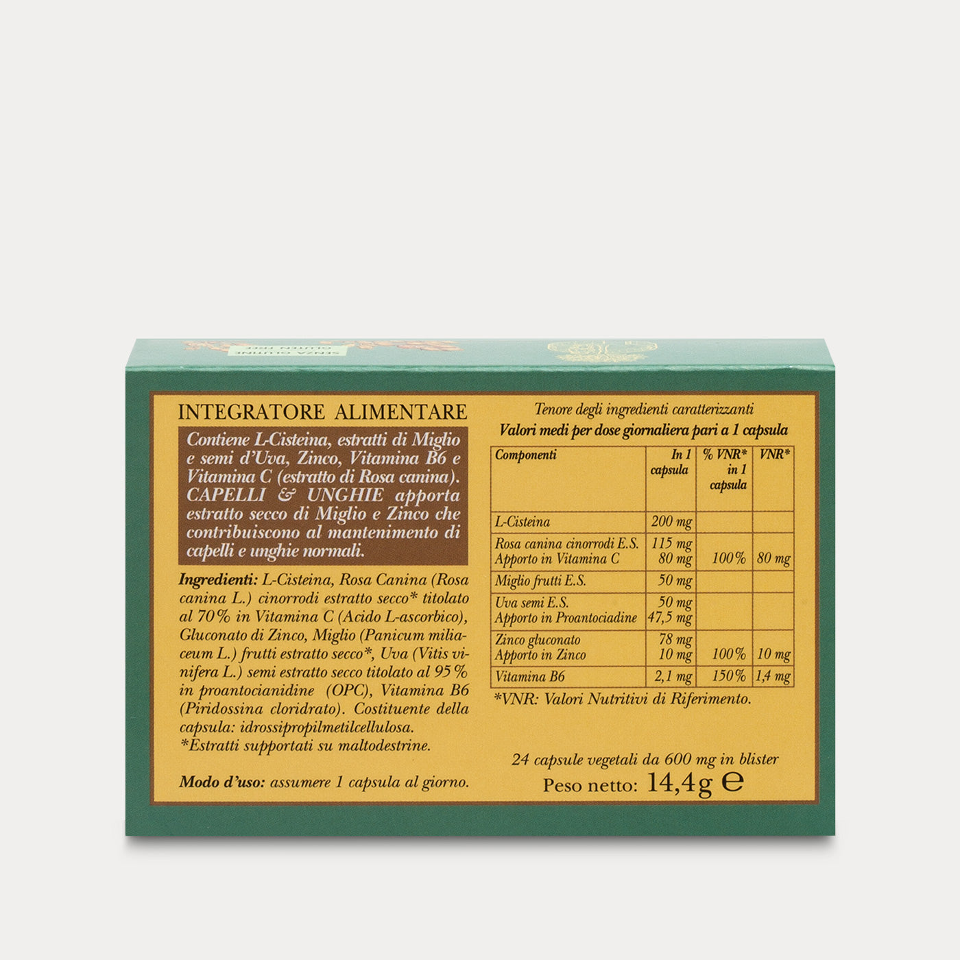 Capelli & Unghie 24 Capsule Erbamea — vista 2