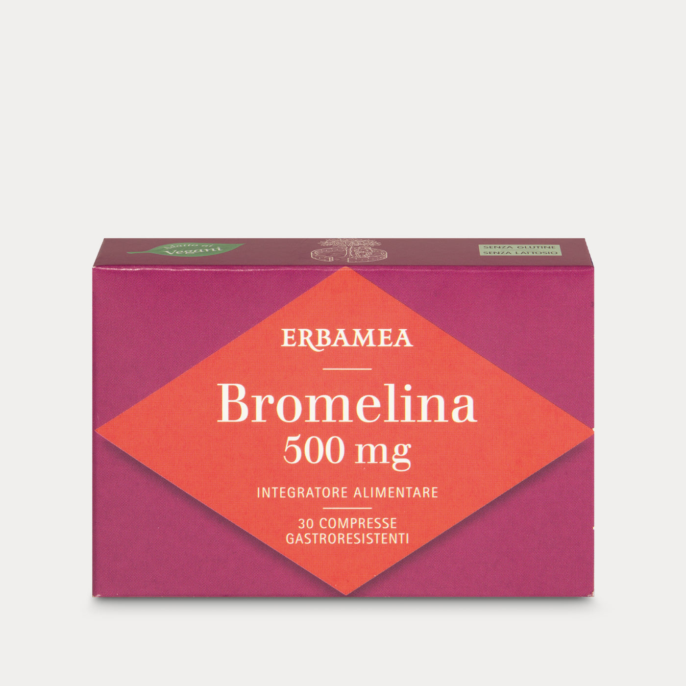 Bromelina 500 mg 30 Compresse Gastroresistenti – Erbamea