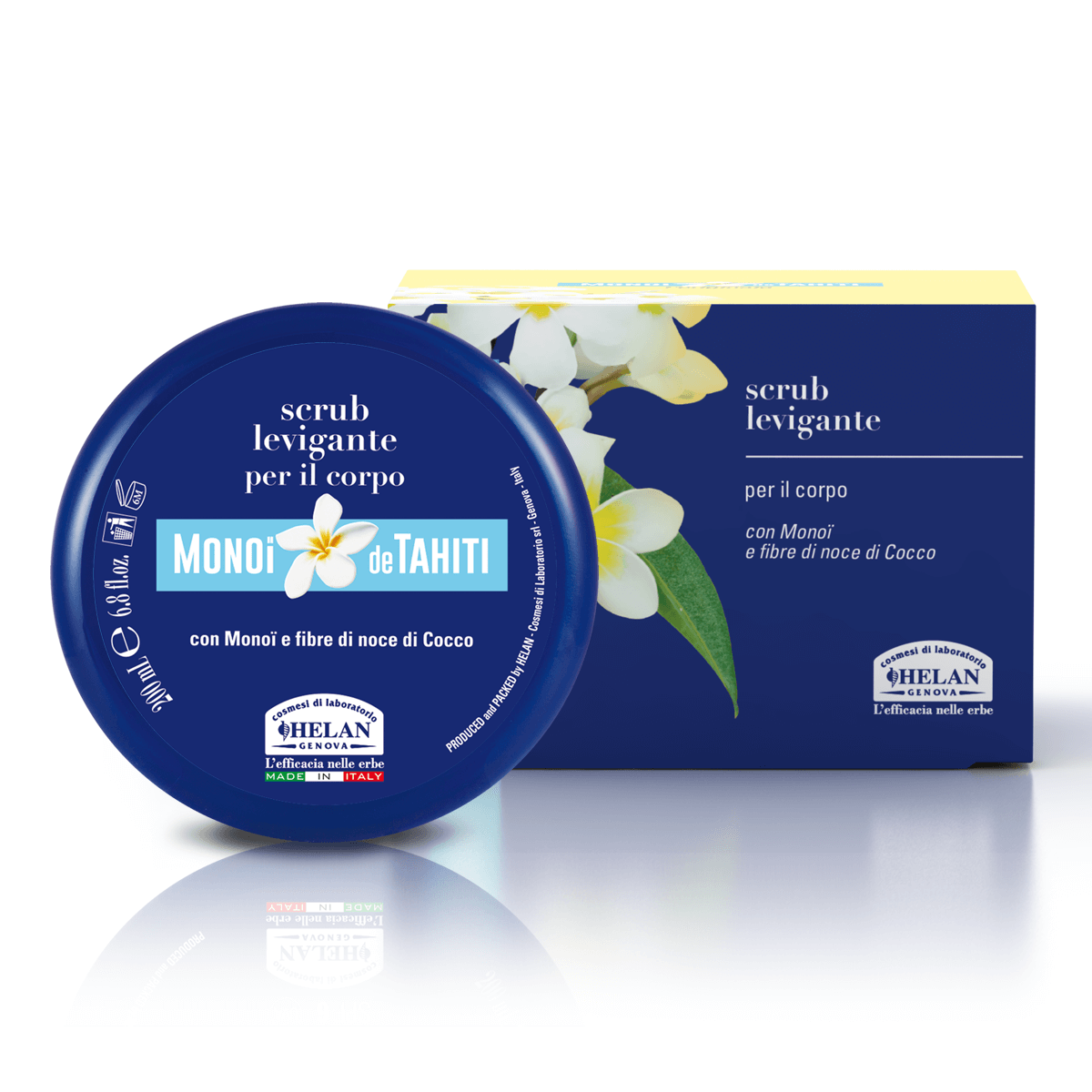 Helan Monoï de Tahiti Scrub Levigante per il corpo