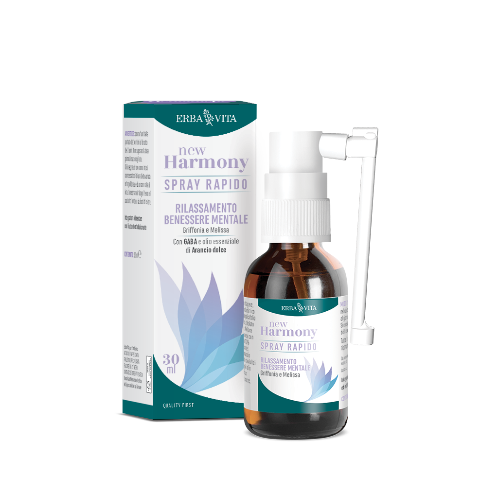 New Harmony Spray Rapido 30 ml Erbavita