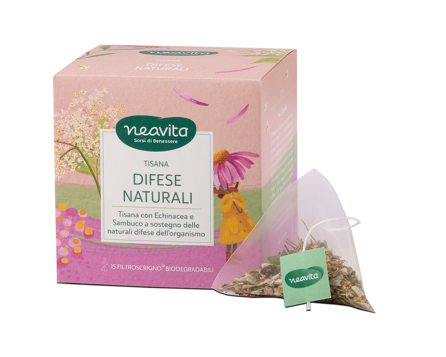 Tisana Difese Naturali 15 Filtroscrigno Neavita — vista 2