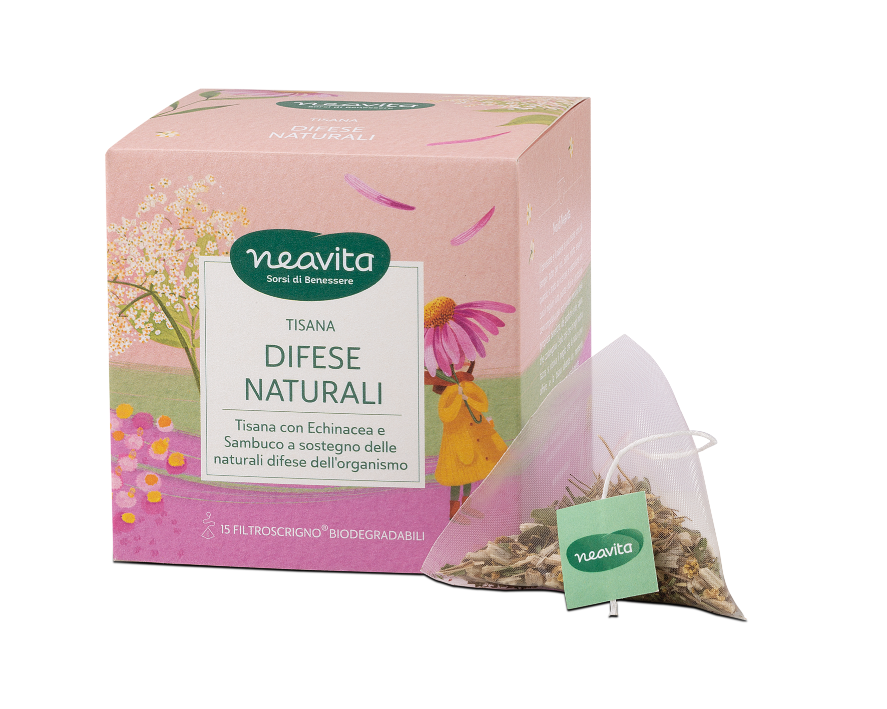 Tisana Difese Naturali 15 Filtroscrigno Neavita — vista 2