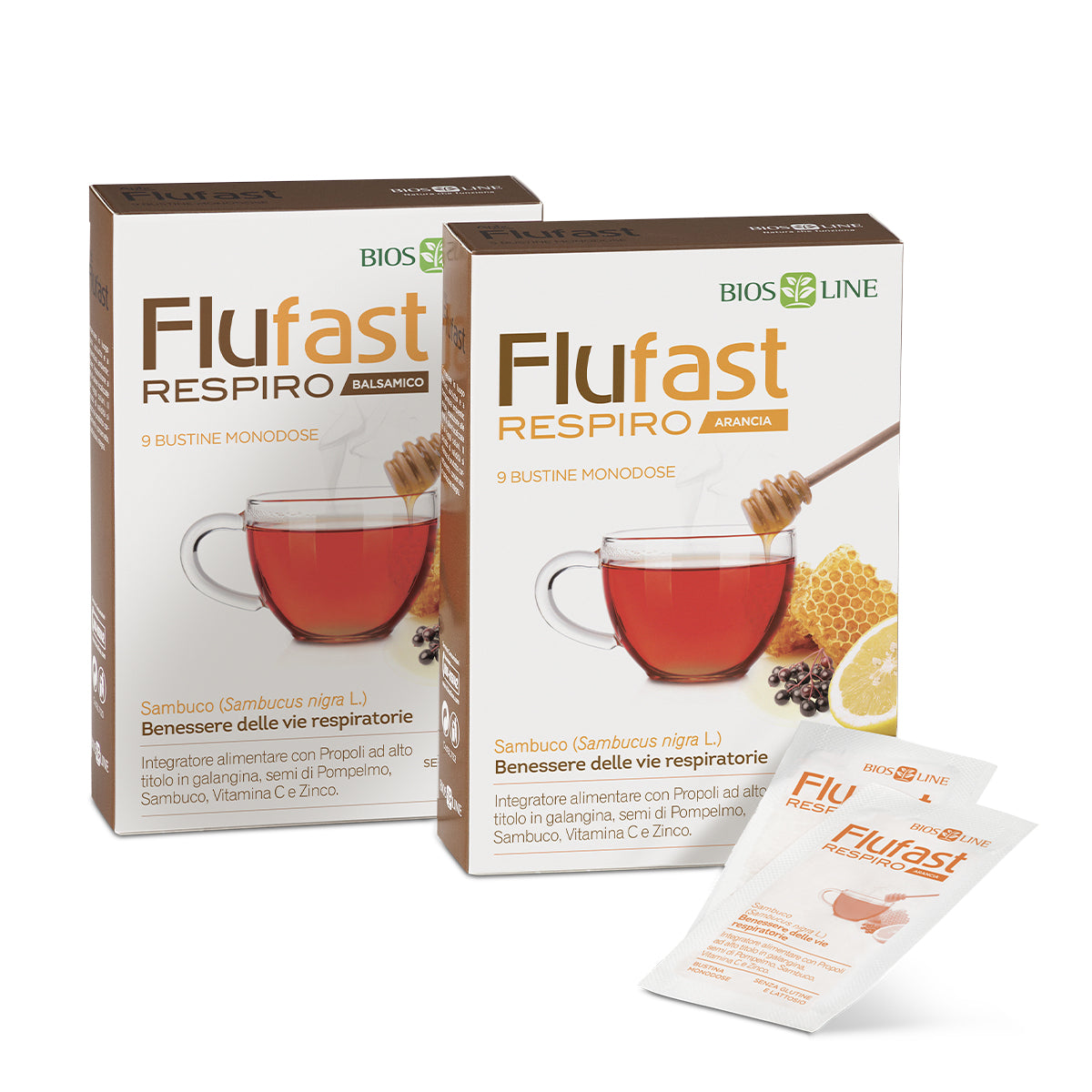 Flufast Respiro Balsamico 9 Bustine Monodose