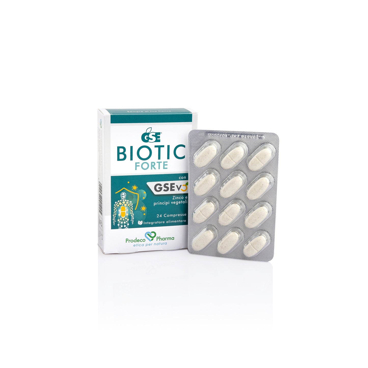 GSE Biotic Forte 24 Compresse – Prodeco Pharma — vista 2