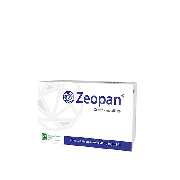 Zeopan Zeolite Clinoptilotite 60 Capsule – Schwabe