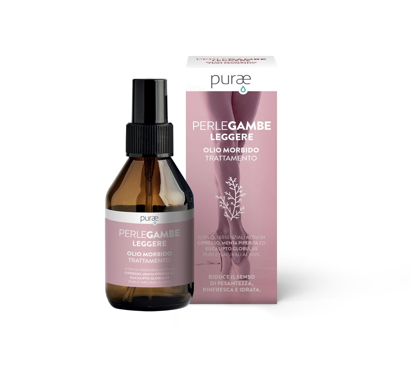 Puraè PerLeGambe Leggere Olio Morbido Trattamento 100 ml