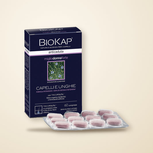 Miglio Donna Forte Anticaduta- Biokap 60 Compresse Biosline