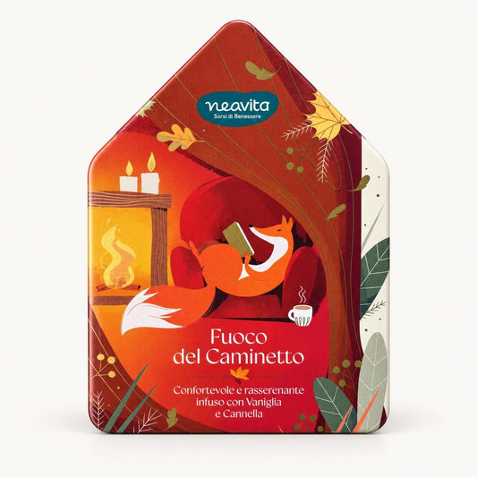 Neavita Latta Warmy Tea "Fuoco del Caminetto" – 10 filtri