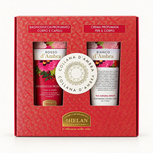Helan Collana d'Ambra – Cofanetto Bagnodoccia & Crema Corpo