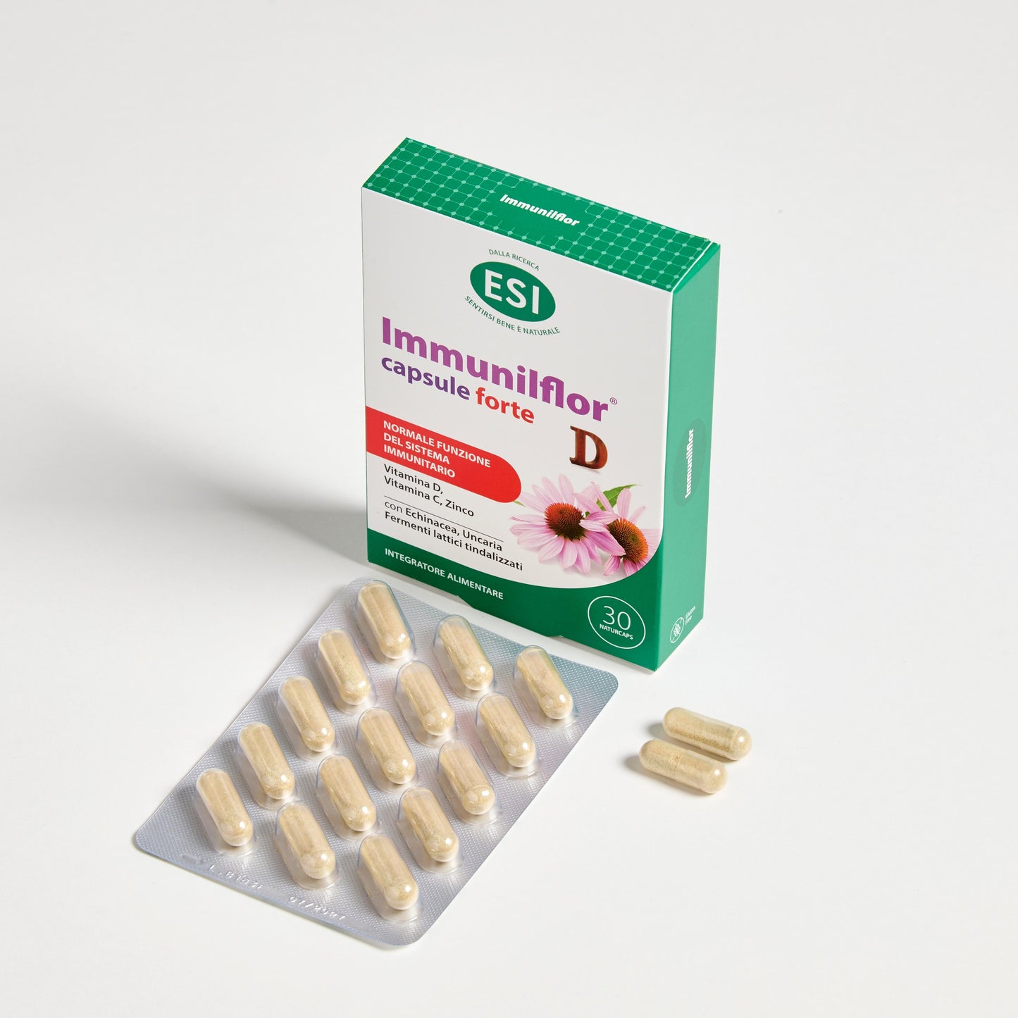 Immunilflor Capsule Forte con Vitamina D ESI — vista 2