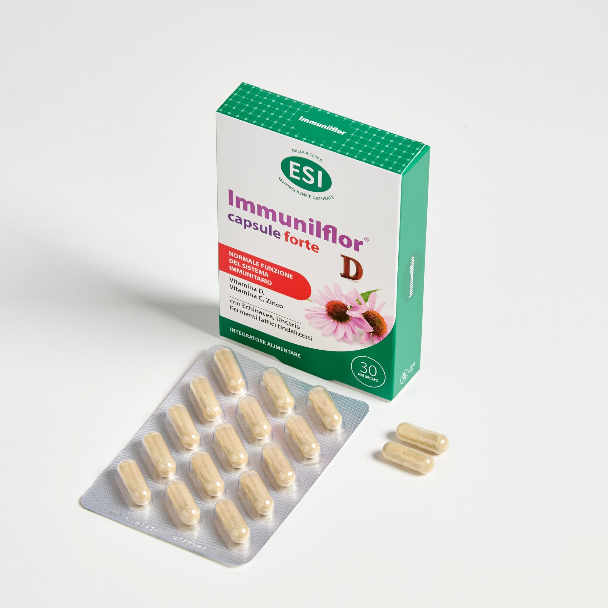 Immunilflor Capsule Forte con Vitamina D ESI — vista 2