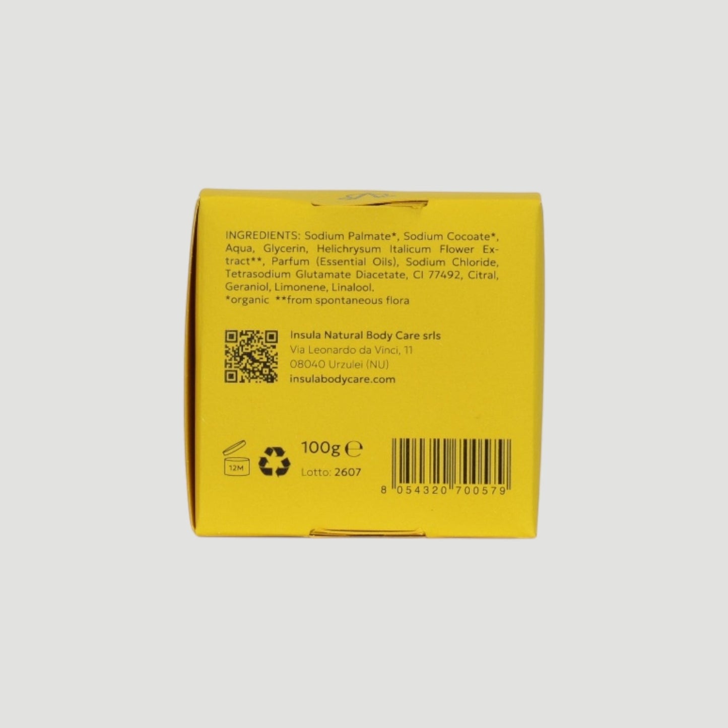 Insula Elicriso Saponetta con Elicriso 100 g