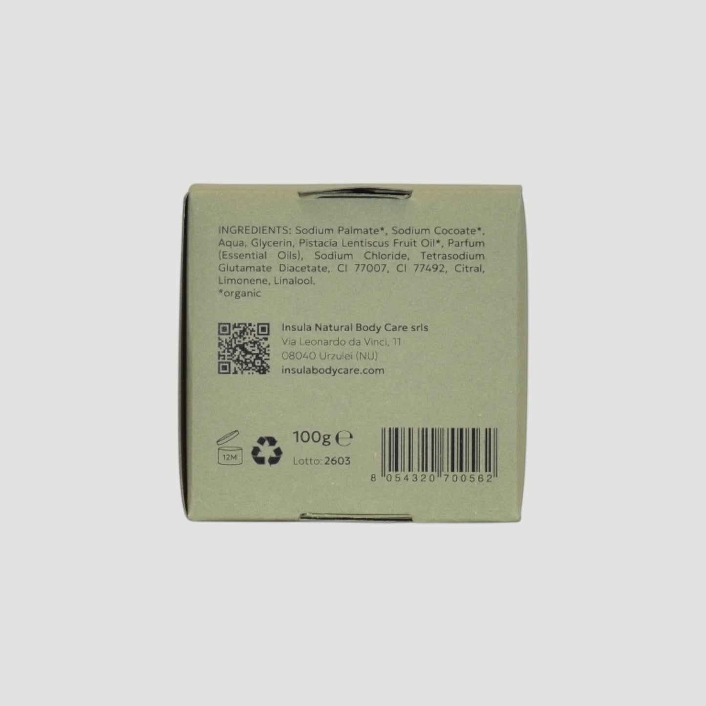 Insula Kessa Saponetta al Lentisco 100 g