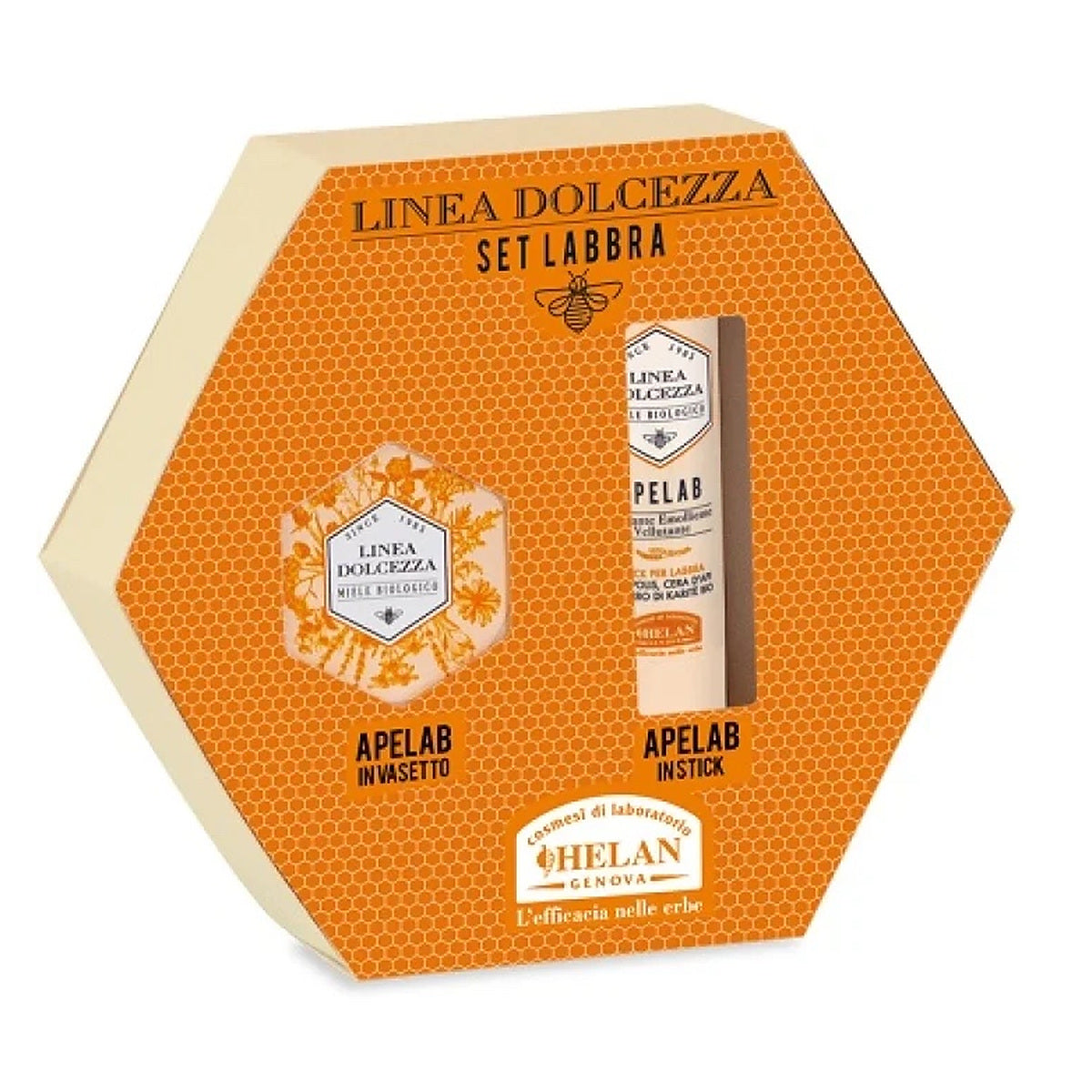 Set Labbra Apelab Vasetto Riparatore Lenitivo e Stick Labbra Helan