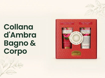 Helan Collana d'Ambra – Cofanetto Bagnodoccia & Crema Corpo